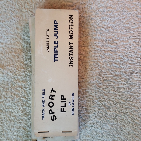 Vintage Track and Field Sport Flip Books - Picture 9 of 11